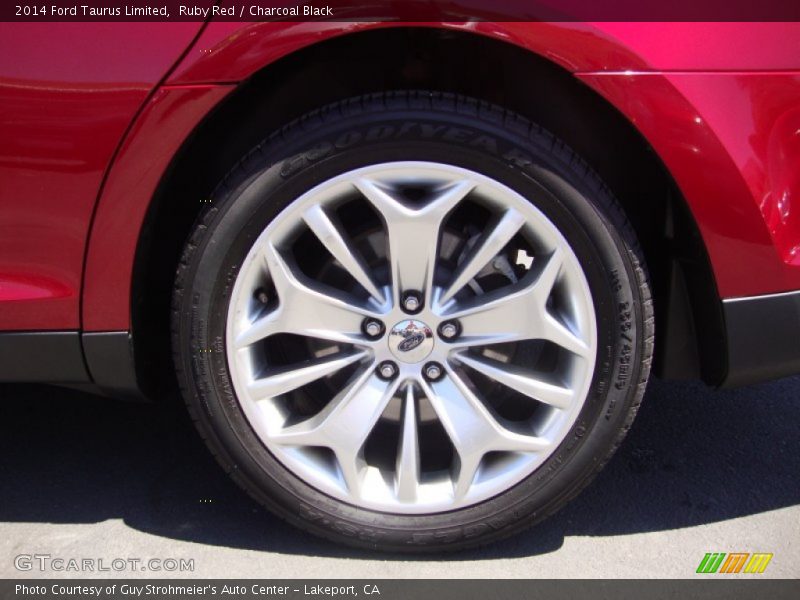 Ruby Red / Charcoal Black 2014 Ford Taurus Limited