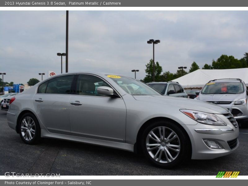 Platinum Metallic / Cashmere 2013 Hyundai Genesis 3.8 Sedan