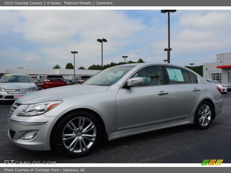 Platinum Metallic / Cashmere 2013 Hyundai Genesis 3.8 Sedan