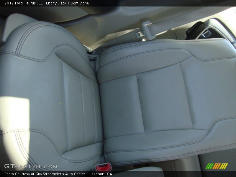 Ebony Black / Light Stone 2012 Ford Taurus SEL