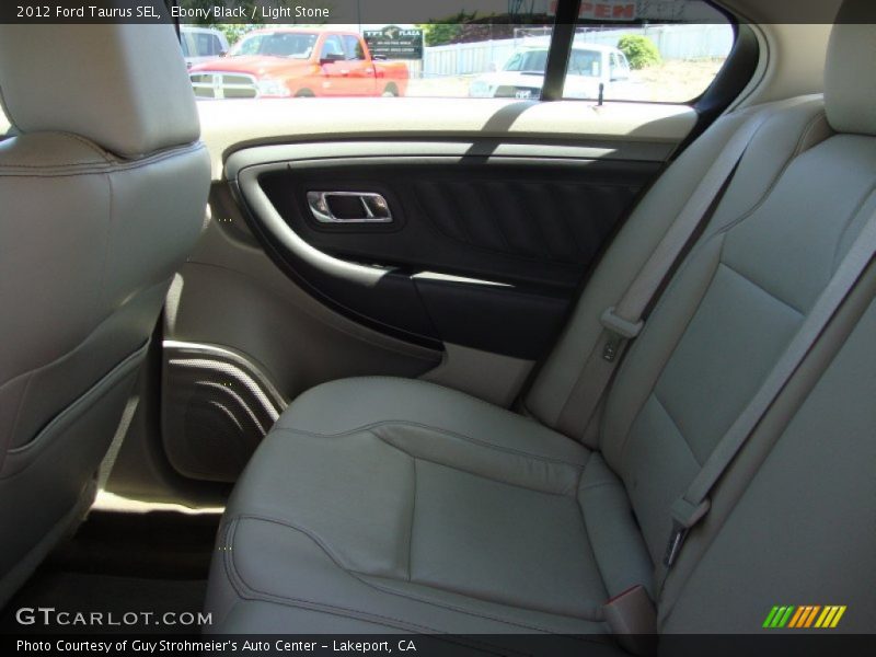 Ebony Black / Light Stone 2012 Ford Taurus SEL