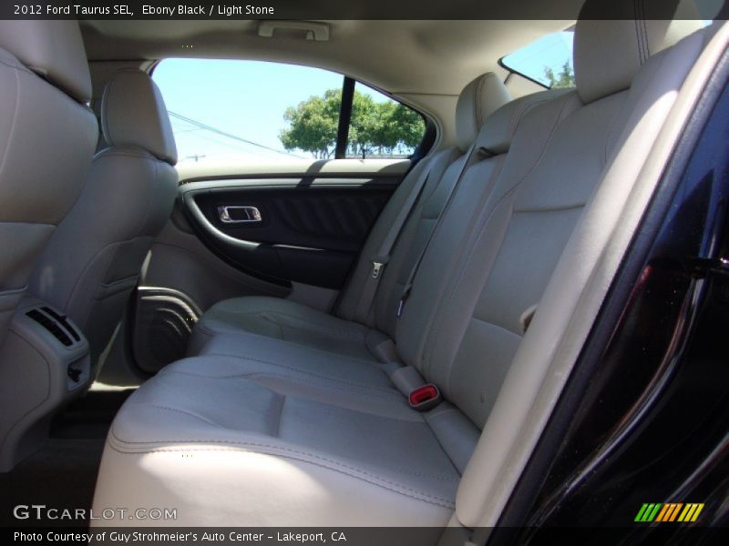 Ebony Black / Light Stone 2012 Ford Taurus SEL