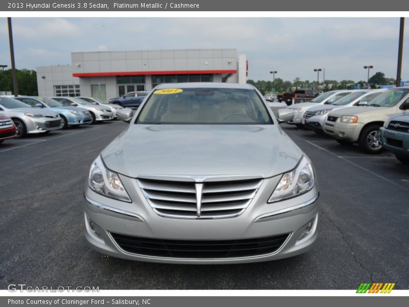 Platinum Metallic / Cashmere 2013 Hyundai Genesis 3.8 Sedan