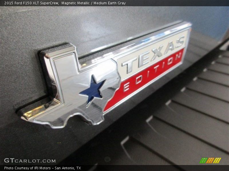 Magnetic Metallic / Medium Earth Gray 2015 Ford F150 XLT SuperCrew