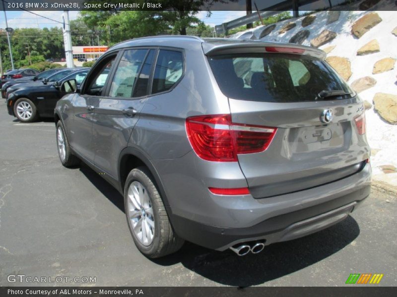 Space Grey Metallic / Black 2016 BMW X3 xDrive28i