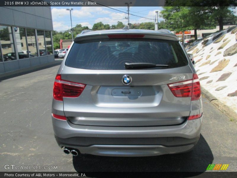 Space Grey Metallic / Black 2016 BMW X3 xDrive28i