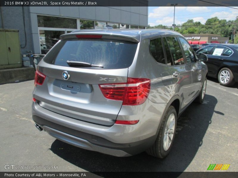 Space Grey Metallic / Black 2016 BMW X3 xDrive28i