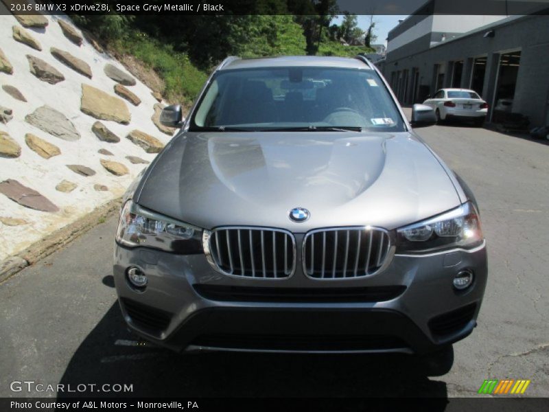 Space Grey Metallic / Black 2016 BMW X3 xDrive28i