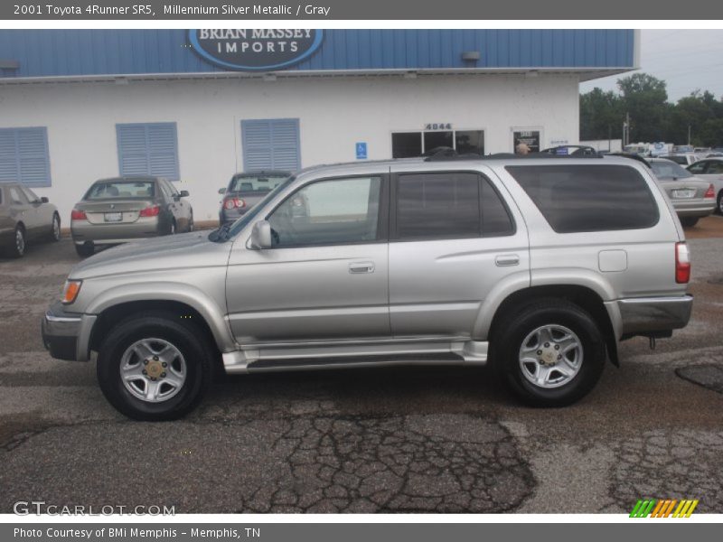 Millennium Silver Metallic / Gray 2001 Toyota 4Runner SR5