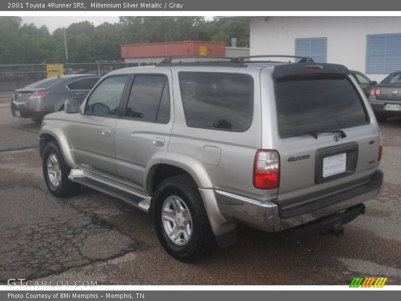 Millennium Silver Metallic / Gray 2001 Toyota 4Runner SR5