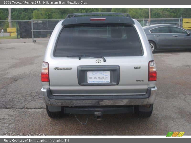 Millennium Silver Metallic / Gray 2001 Toyota 4Runner SR5
