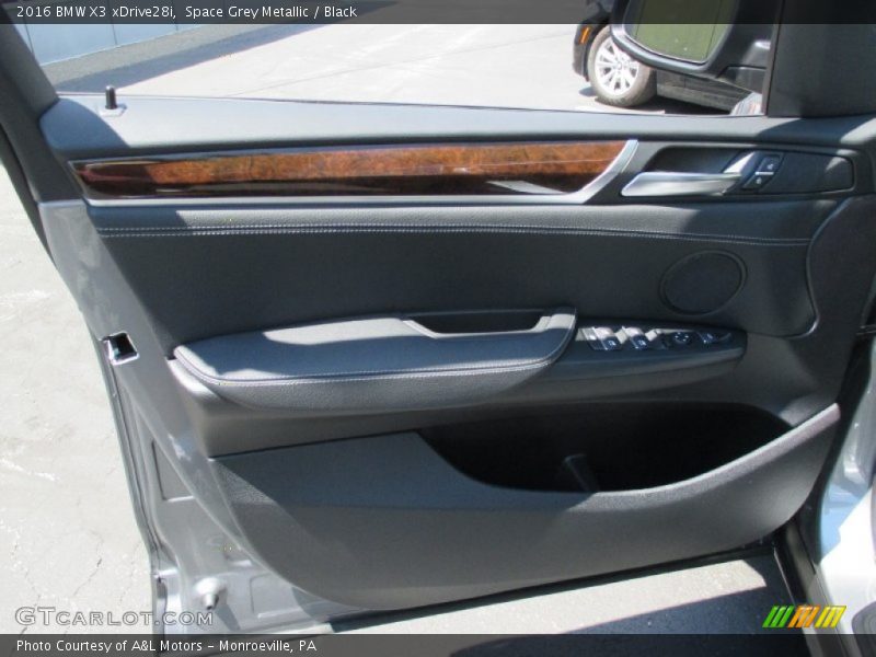 Space Grey Metallic / Black 2016 BMW X3 xDrive28i