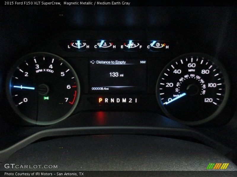 Magnetic Metallic / Medium Earth Gray 2015 Ford F150 XLT SuperCrew