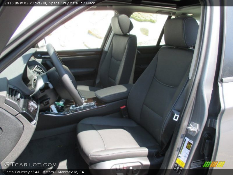 Space Grey Metallic / Black 2016 BMW X3 xDrive28i