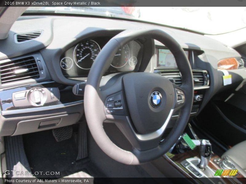 Space Grey Metallic / Black 2016 BMW X3 xDrive28i