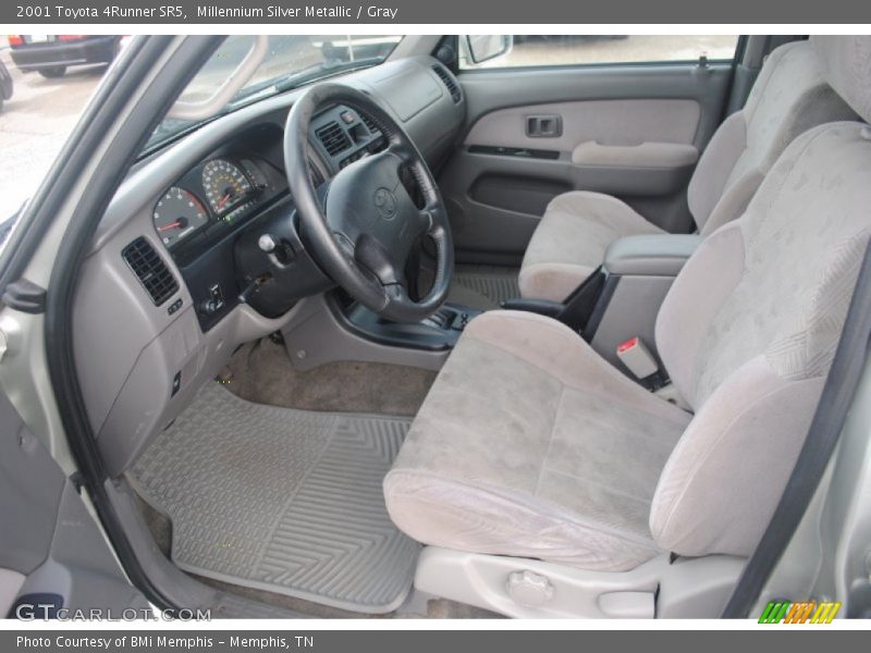 Millennium Silver Metallic / Gray 2001 Toyota 4Runner SR5