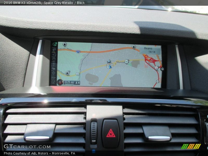 Space Grey Metallic / Black 2016 BMW X3 xDrive28i