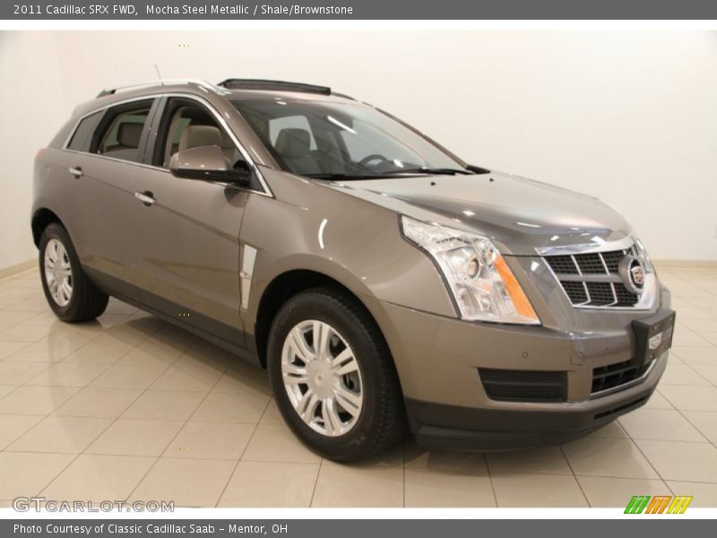 Mocha Steel Metallic / Shale/Brownstone 2011 Cadillac SRX FWD
