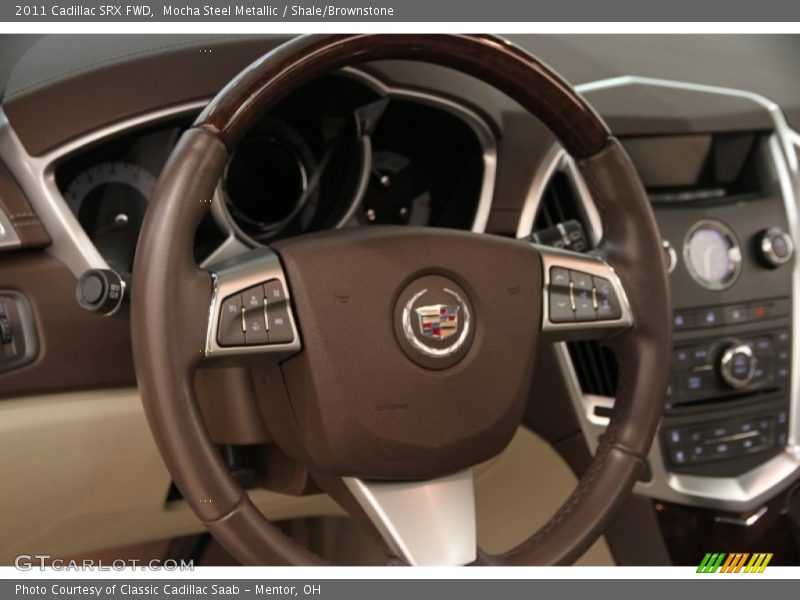 Mocha Steel Metallic / Shale/Brownstone 2011 Cadillac SRX FWD
