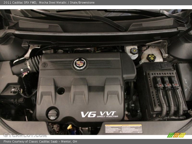 Mocha Steel Metallic / Shale/Brownstone 2011 Cadillac SRX FWD