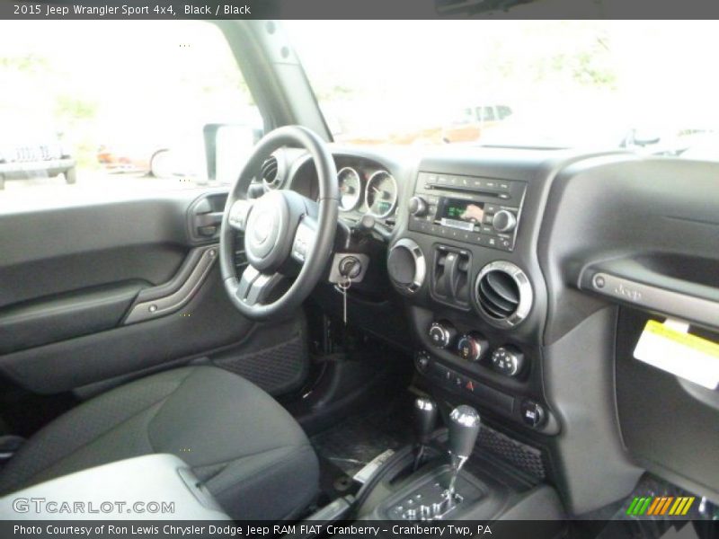 Black / Black 2015 Jeep Wrangler Sport 4x4