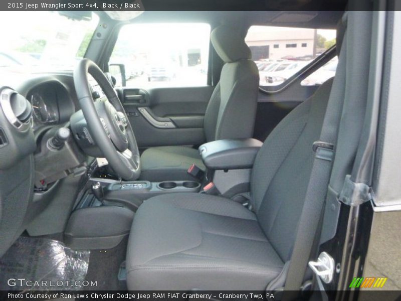 Black / Black 2015 Jeep Wrangler Sport 4x4