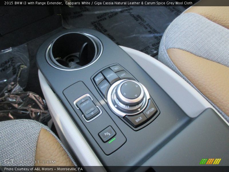 Controls of 2015 i3 with Range Extender