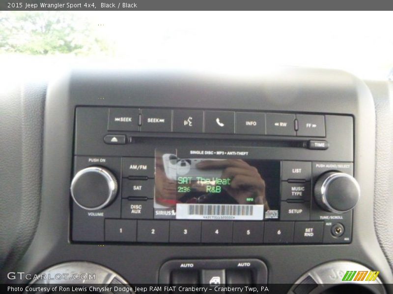 Black / Black 2015 Jeep Wrangler Sport 4x4
