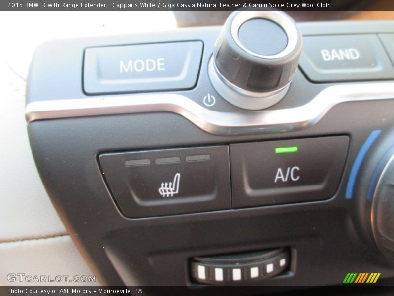 Controls of 2015 i3 with Range Extender
