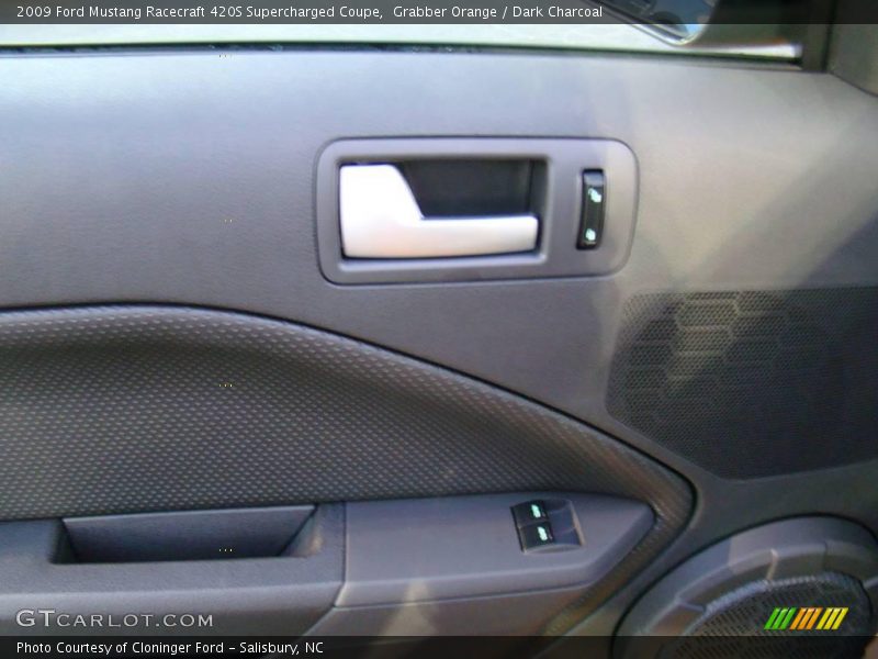 Grabber Orange / Dark Charcoal 2009 Ford Mustang Racecraft 420S Supercharged Coupe