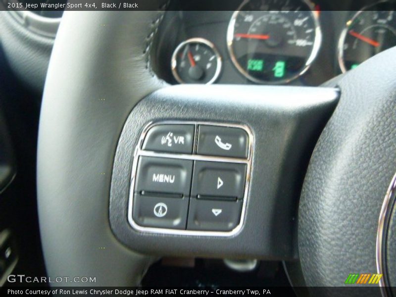 Black / Black 2015 Jeep Wrangler Sport 4x4