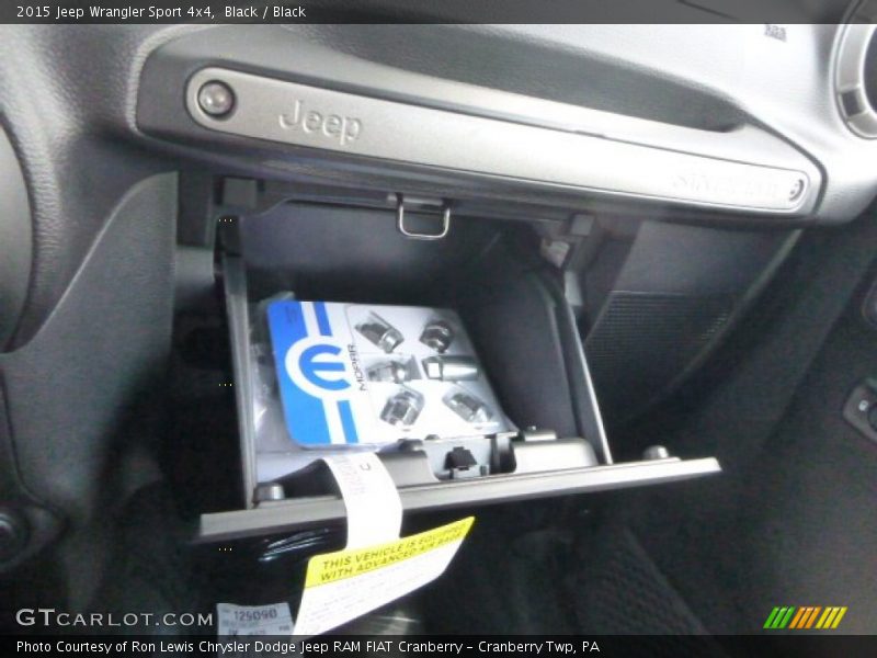 Black / Black 2015 Jeep Wrangler Sport 4x4