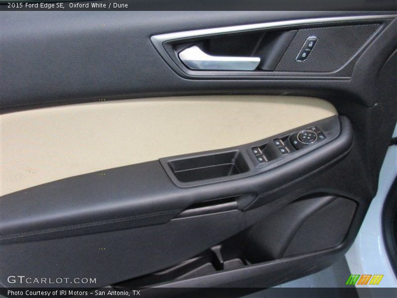 Oxford White / Dune 2015 Ford Edge SE
