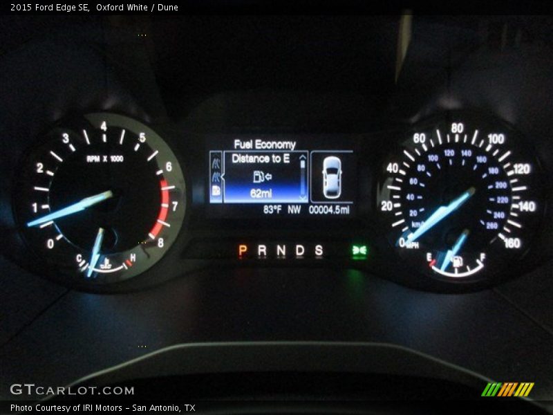 Oxford White / Dune 2015 Ford Edge SE