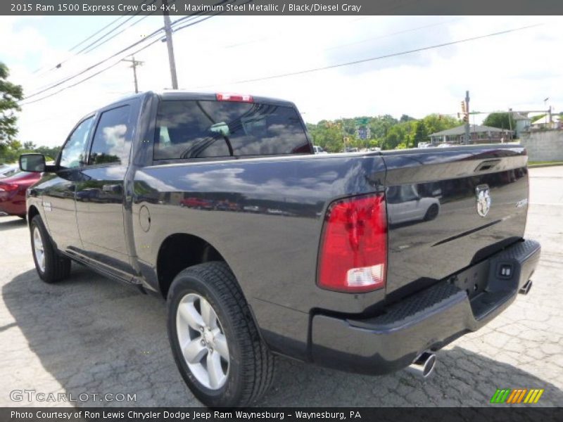 Maximum Steel Metallic / Black/Diesel Gray 2015 Ram 1500 Express Crew Cab 4x4