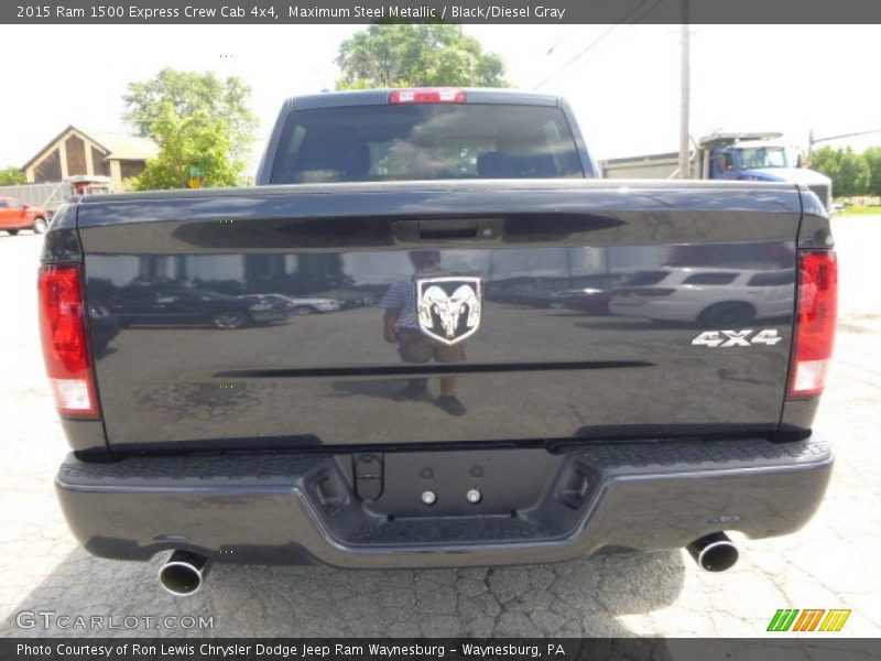 Maximum Steel Metallic / Black/Diesel Gray 2015 Ram 1500 Express Crew Cab 4x4