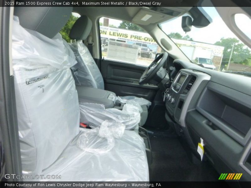 Maximum Steel Metallic / Black/Diesel Gray 2015 Ram 1500 Express Crew Cab 4x4