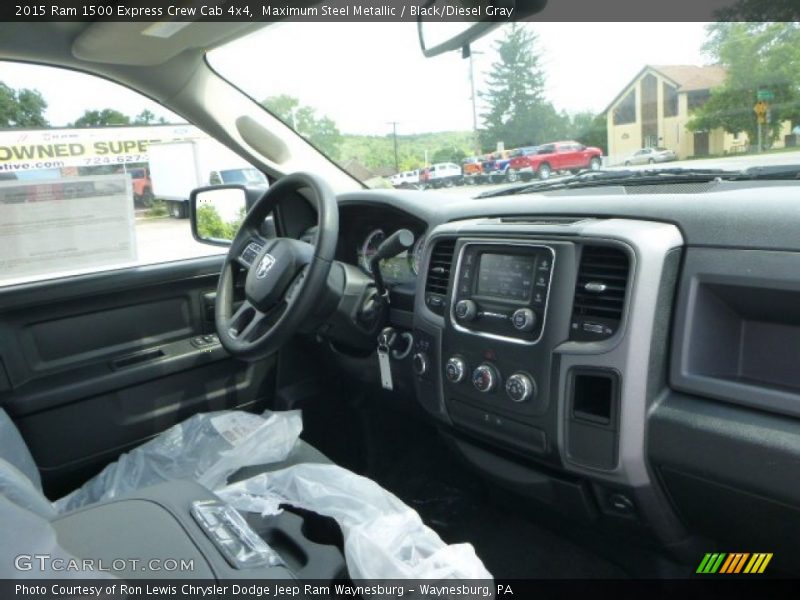Maximum Steel Metallic / Black/Diesel Gray 2015 Ram 1500 Express Crew Cab 4x4