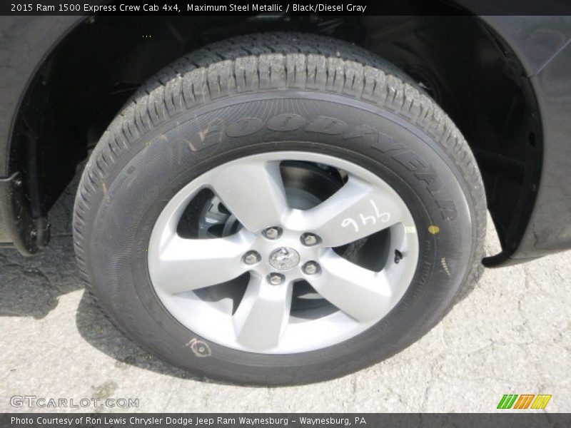 Maximum Steel Metallic / Black/Diesel Gray 2015 Ram 1500 Express Crew Cab 4x4