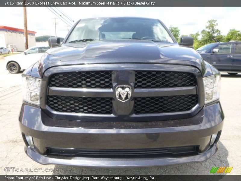 Maximum Steel Metallic / Black/Diesel Gray 2015 Ram 1500 Express Crew Cab 4x4