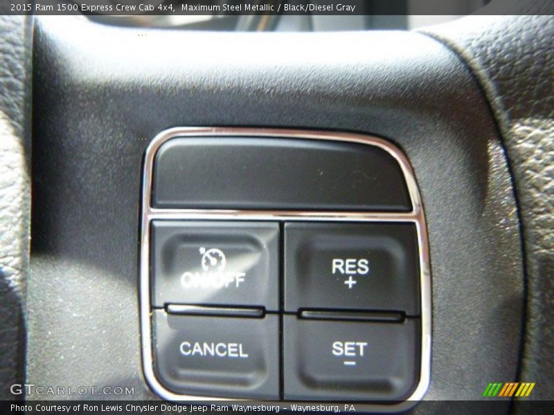 Maximum Steel Metallic / Black/Diesel Gray 2015 Ram 1500 Express Crew Cab 4x4