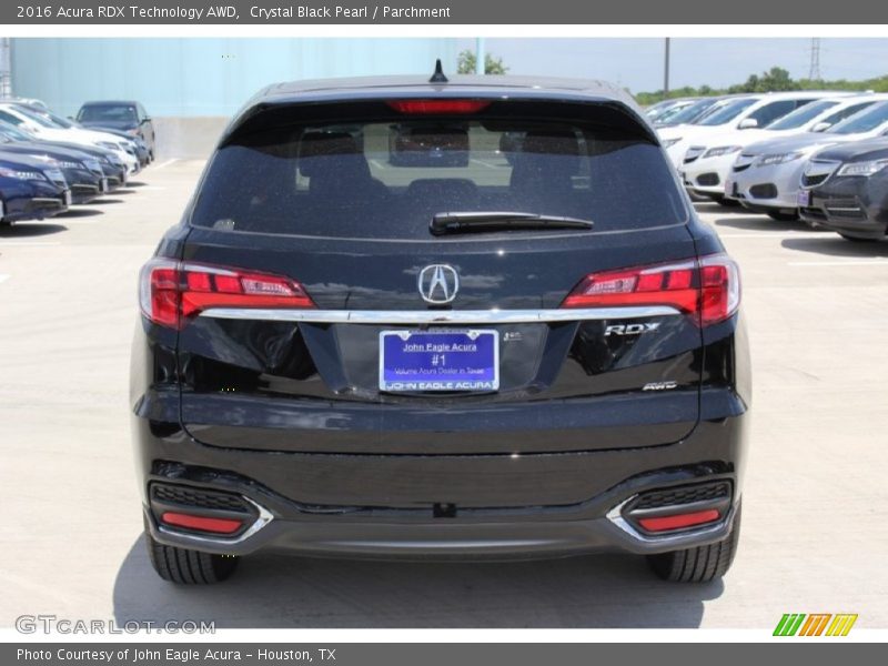 Crystal Black Pearl / Parchment 2016 Acura RDX Technology AWD