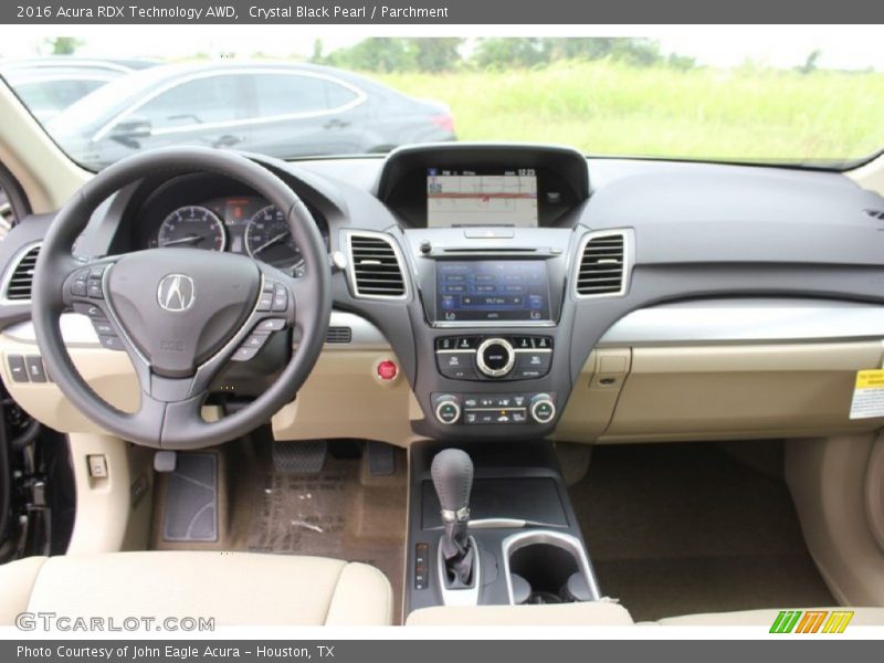 Crystal Black Pearl / Parchment 2016 Acura RDX Technology AWD