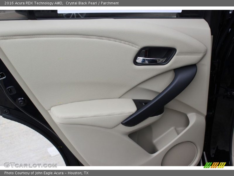 Crystal Black Pearl / Parchment 2016 Acura RDX Technology AWD
