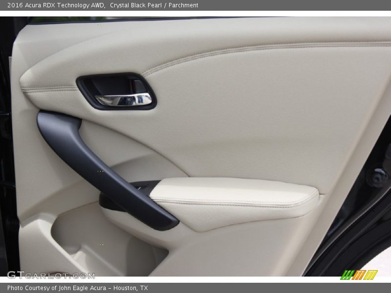 Crystal Black Pearl / Parchment 2016 Acura RDX Technology AWD