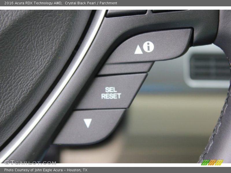 Crystal Black Pearl / Parchment 2016 Acura RDX Technology AWD