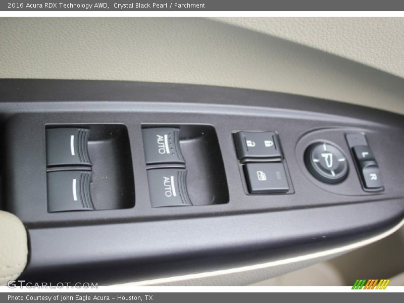 Crystal Black Pearl / Parchment 2016 Acura RDX Technology AWD