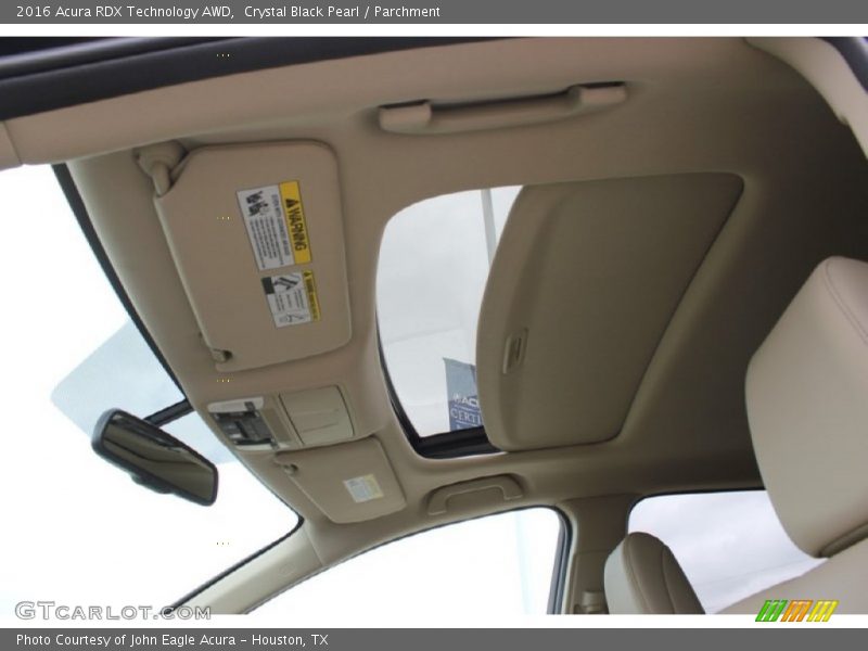 Crystal Black Pearl / Parchment 2016 Acura RDX Technology AWD
