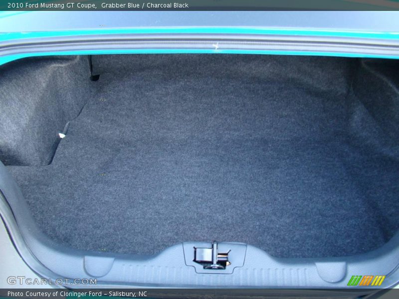 Grabber Blue / Charcoal Black 2010 Ford Mustang GT Coupe