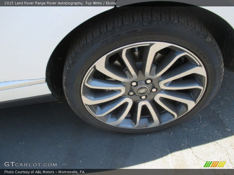 Fuji White / Ebony 2015 Land Rover Range Rover Autobiography